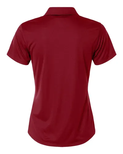 Puma Golf Puma Golf Womens Pure 2.0 Polo in Dark Crimson, back view