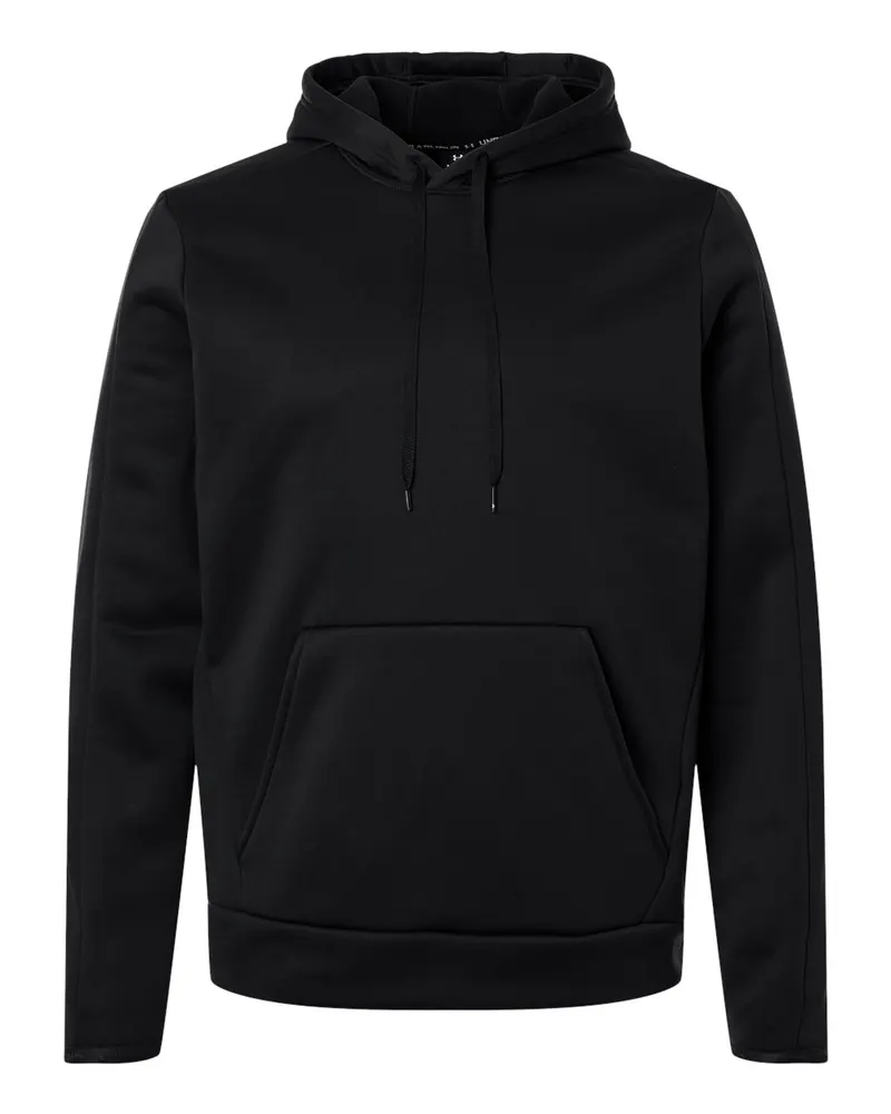 Under Armour Under Armour Men's Armour Fleece Pro Hooded Sweatshirt — Black/ White