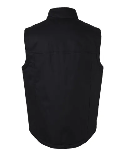 Harriton Harriton Unisex ClimaBloc® Station Vest in Black, back view