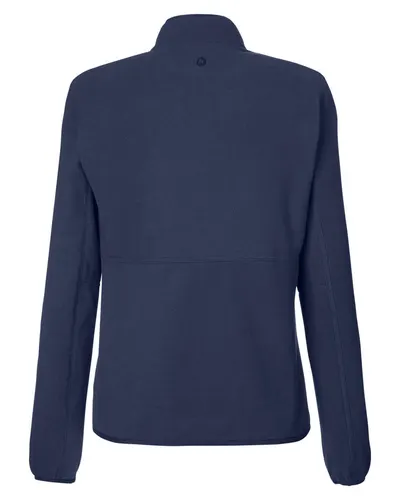 Marmot Marmot Women's Rocklin Half-Zip Jacket in Arctic Navy, back view
