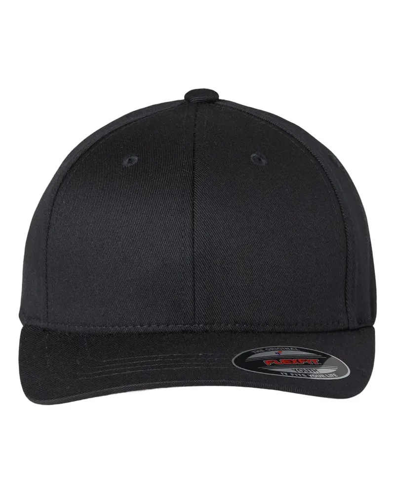 Flexfit Flexfit Youth Cotton Blend Cap — Black