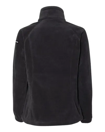 Columbia Columbia Women’s Benton Springs™ Fleece Full-Zip Jacket in Black, back view