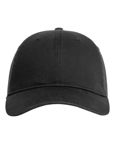 Comfort Colors Comfort Colors Coastal Washed Cap in Black, front view