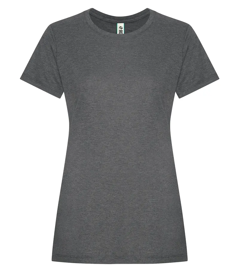 KOI® KOI® ELEMENT TRIBLEND LADIES' TEE — Grey Frost