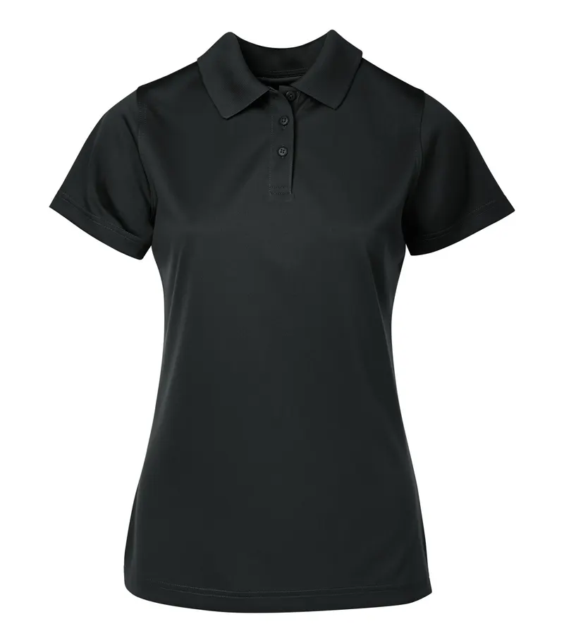 Coal Harbour® COAL HARBOUR® SNAG PROOF POWER LADIES' POLO — Black