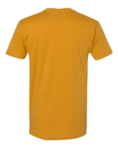Next Level Next Level Unisex Cotton Tee in Antique Gold, back view