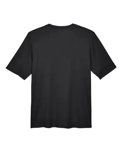 Team 365 Team 365 Men's Zone Performance T-Shirt in Black, back view