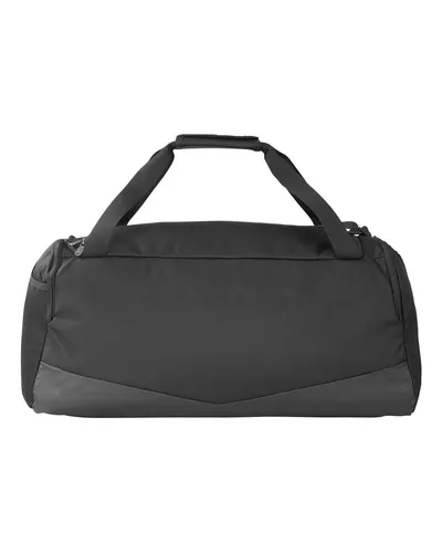 Under Armour Under Armour Undeniable 5.0 MD Duffel Bag in Black/ Metallic Silver, back view