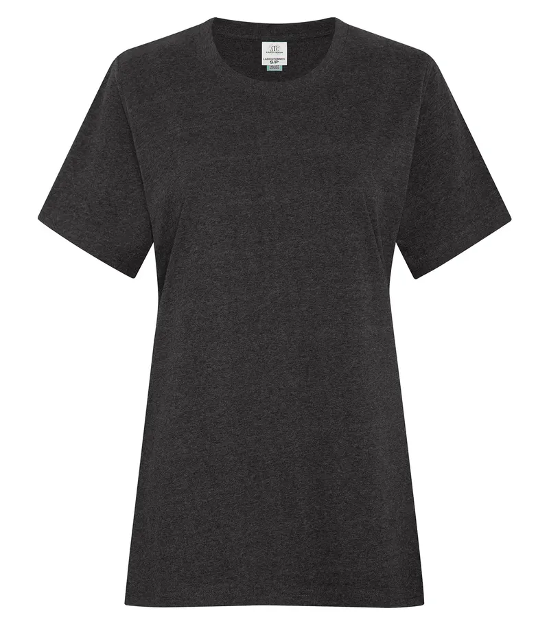 ATC™ Earth Wash® ATC™ EARTH WASH® CVC LADIES' TEE — Earth Black