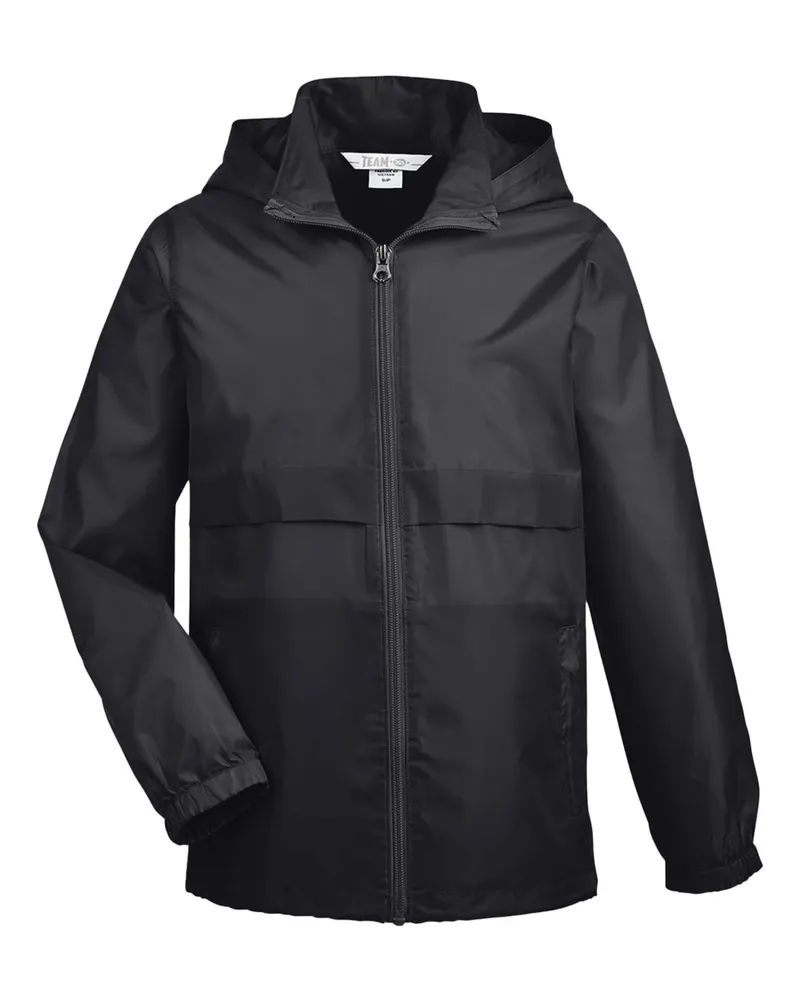 Team 365 Team 365 Youth Zone Protect Lightweight Jacket — Black
