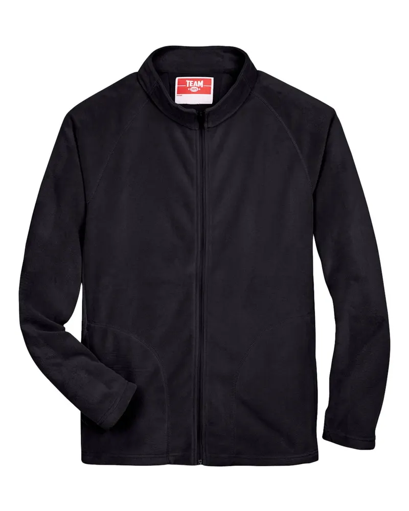 Team 365 Team 365 Men's Campus Microfleece Jacket — Black