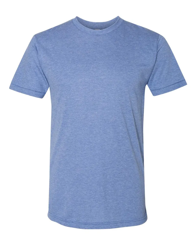 American Apparel American Apparel Unisex Triblend Track Tee — Athletic Blue