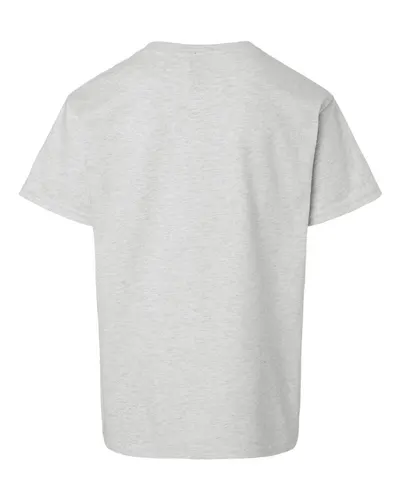 Gildan Gildan Youth Ultra Cotton® T-Shirt in Ash, back view