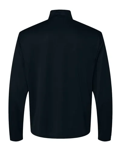 C2 Sport C2 Sport Men's Quarter-Zip Pullover in Black, back view