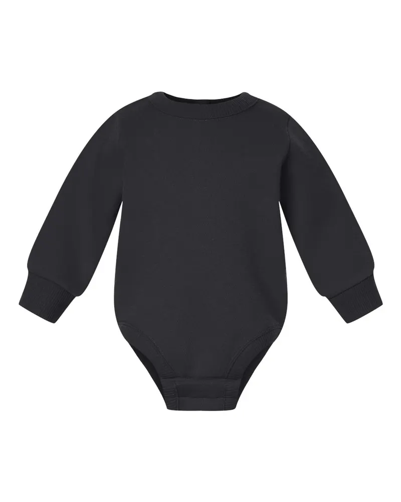 Rabbit Skins Rabbit Skins Infant Fleece Bodysuit — Black