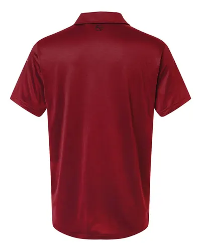 Puma Golf Puma Golf Men's Icon Polo 2.0 in Dark Crimson, back view