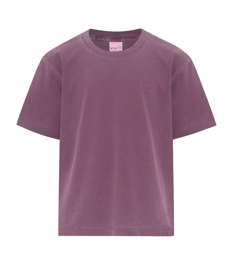 ATC Authentic Colours™ ATC AUTHENTIC COLOURS™ GARMENT-DYED HEAVYWEIGHT YOUTH TEE — Berry