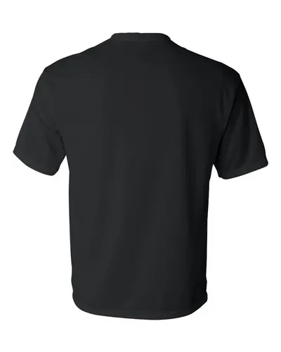 C2 Sport C2 Sport Unisex Performance T-Shirt in Black, back view
