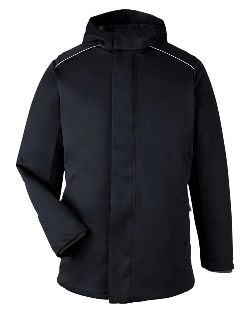 CORE365 CORE365 Unisex Techno Lite Flat-Fill Insulated Jacket — Black
