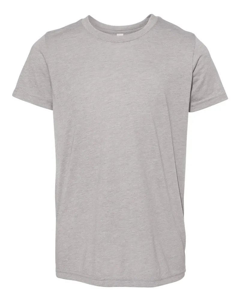 BELLA + CANVAS BELLA + CANVAS Youth Triblend Tee — Athletic Grey Triblend