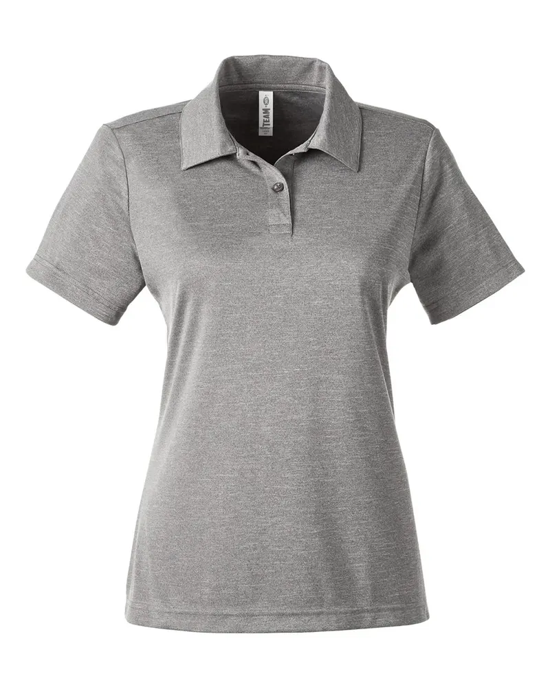 Team 365 Team 365 Women's Zone Sonic Heather Performance Polo — Athletic Heather