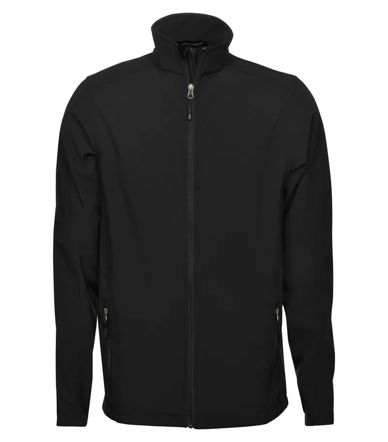 Coal Harbour® COAL HARBOUR® EVERYDAY WATER REPELLENT SOFT SHELL TALL JACKET — Black