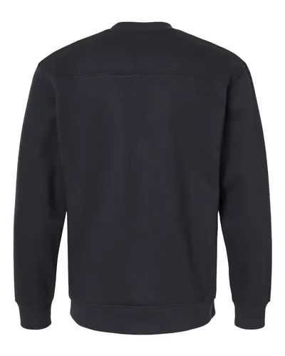 Columbia Columbia Men's Hart Mountain™ II Crewneck Sweatshirt in Black, back view