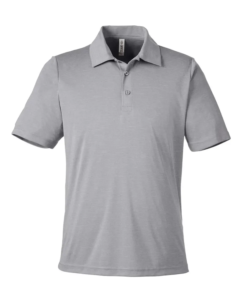Team 365 Team 365 Men's Zone Sonic Heather Performance Polo — Athletic Heather