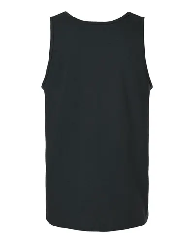 Gildan Gildan Unisex Ultra Cotton® Tank Top in Black, back view