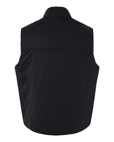 CORE365 CORE365 Unisex Techno Lite Flat-Fill Insulated Vest in Black, back view