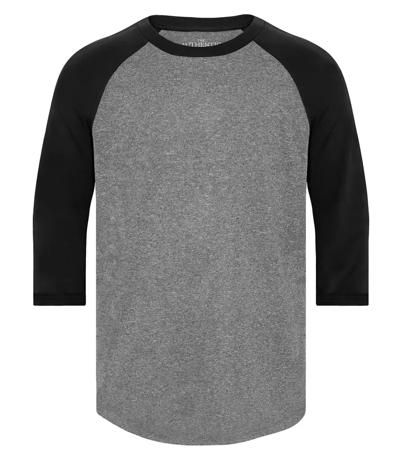 ATC™ ATC™ PRO TEAM BASEBALL YOUTH JERSEY — Charcoal Heather/Black