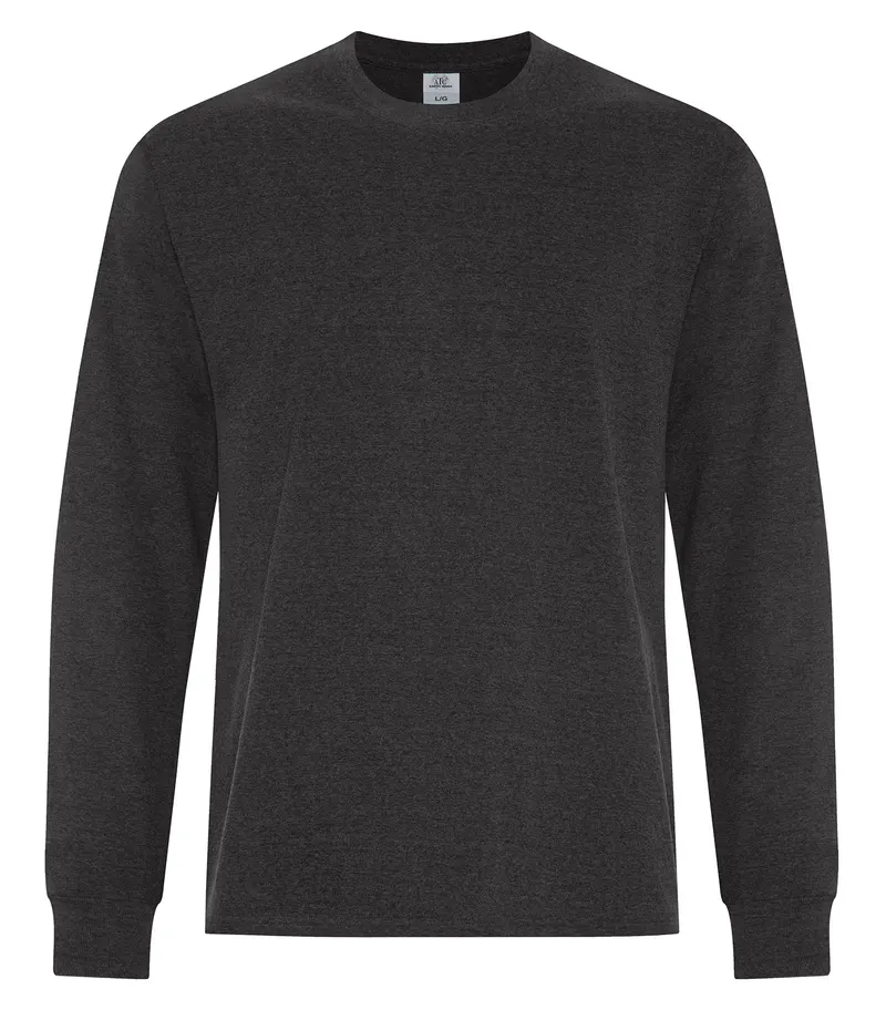 ATC™ Earth Wash® ATC™ EARTH WASH® CVC LONG SLEEVE TEE — Earth Black
