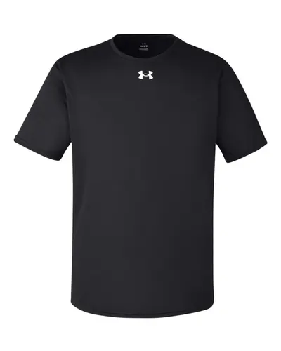 Under Armour Under Armour Men's Team Tech™ T-Shirt in Black/ White, front view