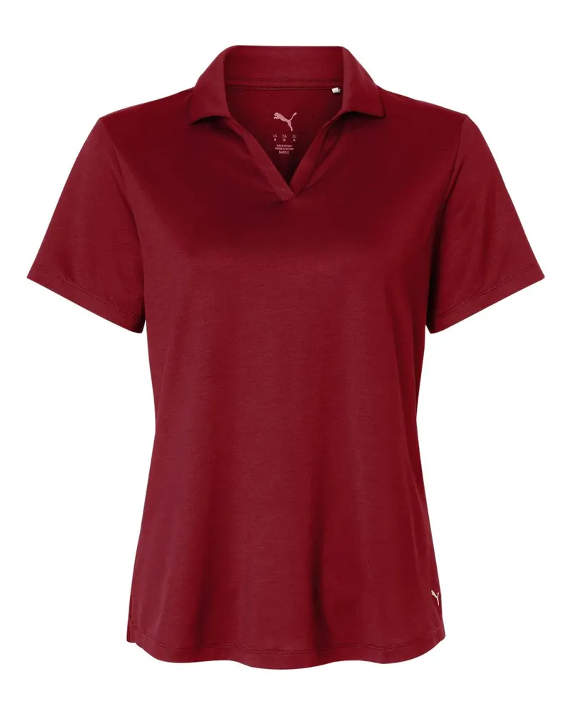 Puma Golf Puma Golf Women's Icon Polo 2.0 — Dark Crimson