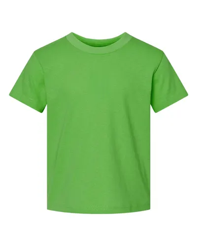 Rabbit Skins Rabbit Skins Toddler Cotton Jersey Tee in Apple, front view