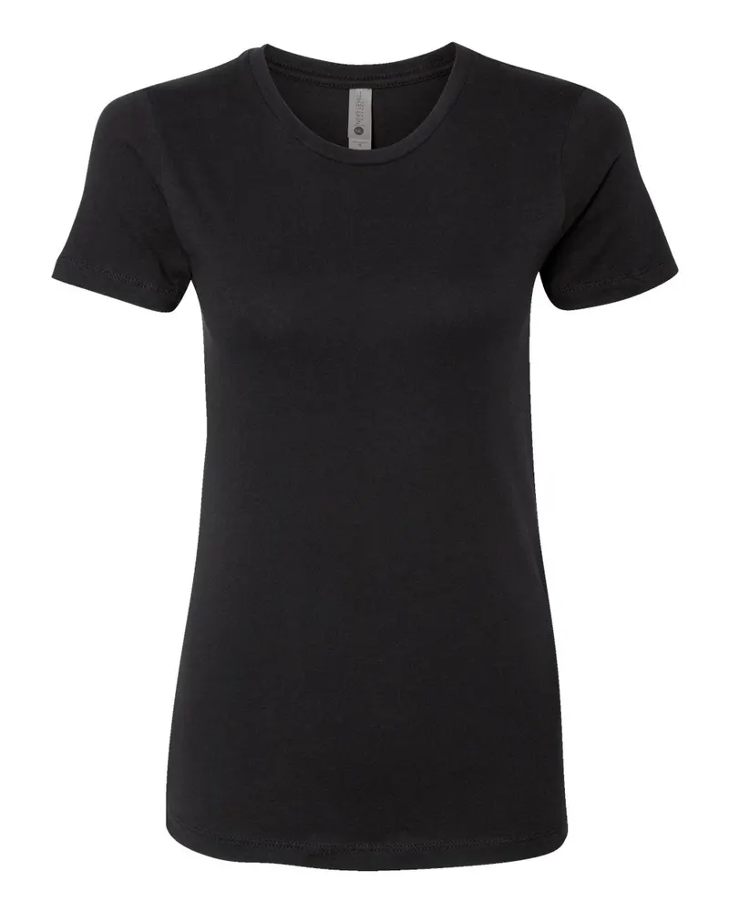 Next Level Next Level Women’s Cotton Tee — Black