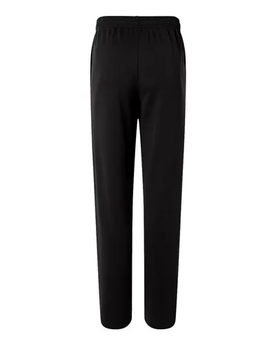 Team 365 Team 365 Unisex Squad Tech Fleece Pants in Black, back view