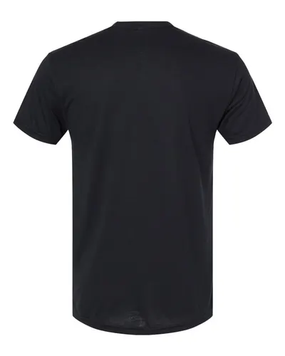 Next Level Next Level Unisex Triblend Tee in Black, back view