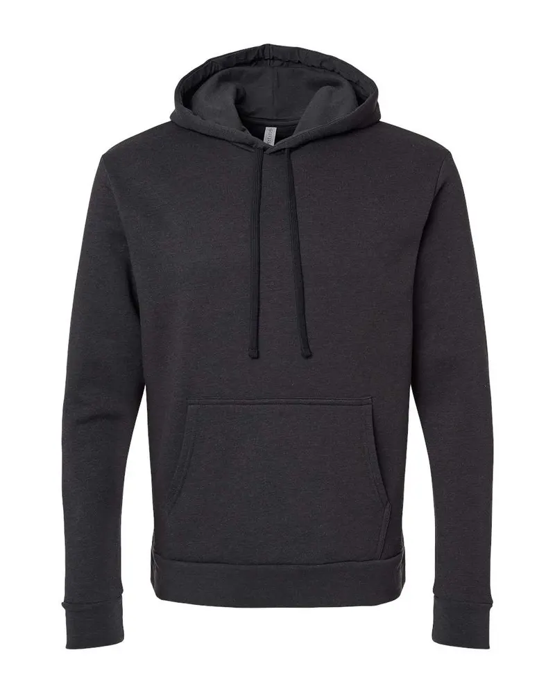 Next Level Next Level Unisex Malibu Hoodie Sweatshirt — Heather Black