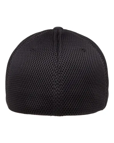 Flexfit Flexfit Ultrafiber Mesh Cap in Black, back view
