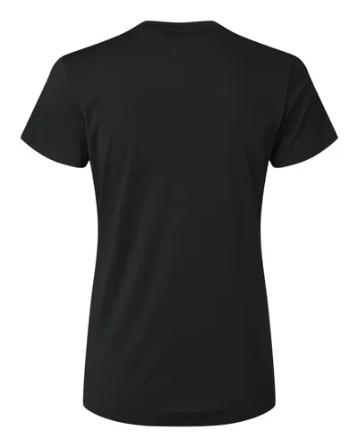AllPro AllPro Women's Pro-Lock Performance T-Shirt in Black, back view