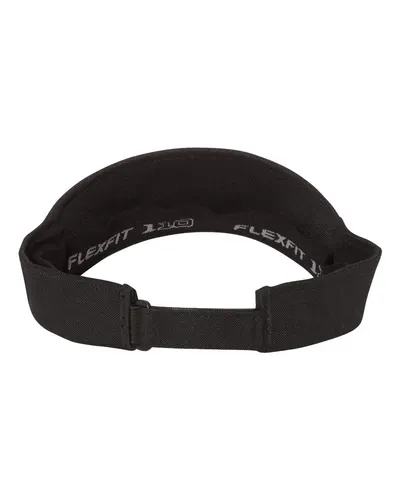 Flexfit Flexfit 110® Visor in Black, back view
