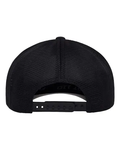 Flexfit Flexfit 110® Mesh-Back Cap in Black, back view