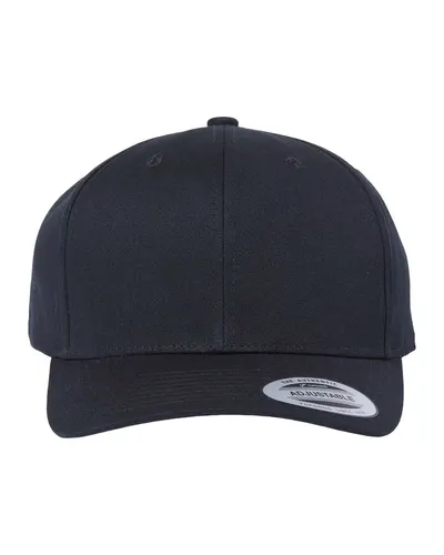 YP Classics YP Classics CVC Snapback Cap in Black, front view