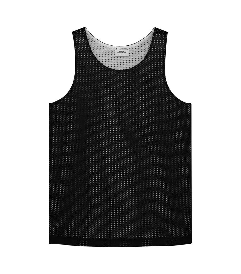 ATC™ ATC™ PRO CLUB REVERSIBLE MESH YOUTH TANK TOP — Black/White