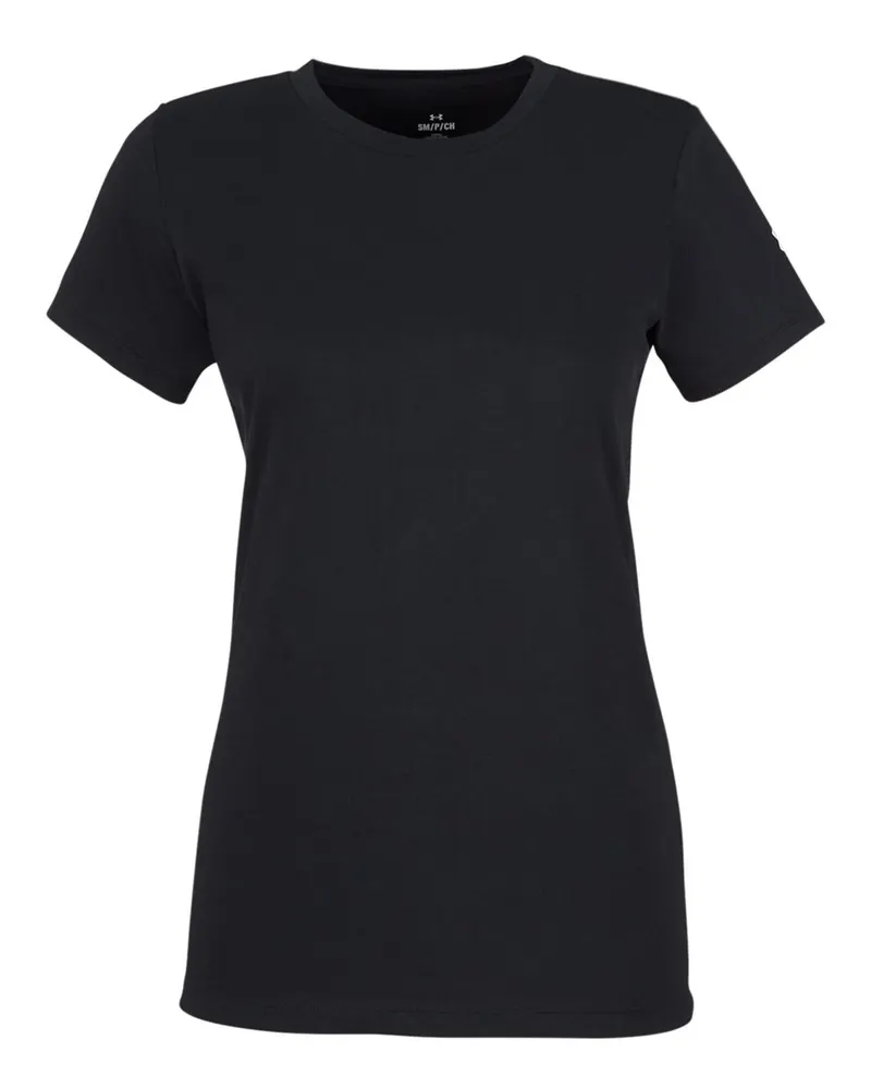 Under Armour Under Armour Women's Athletic 2.0 T-Shirt — Black/ White