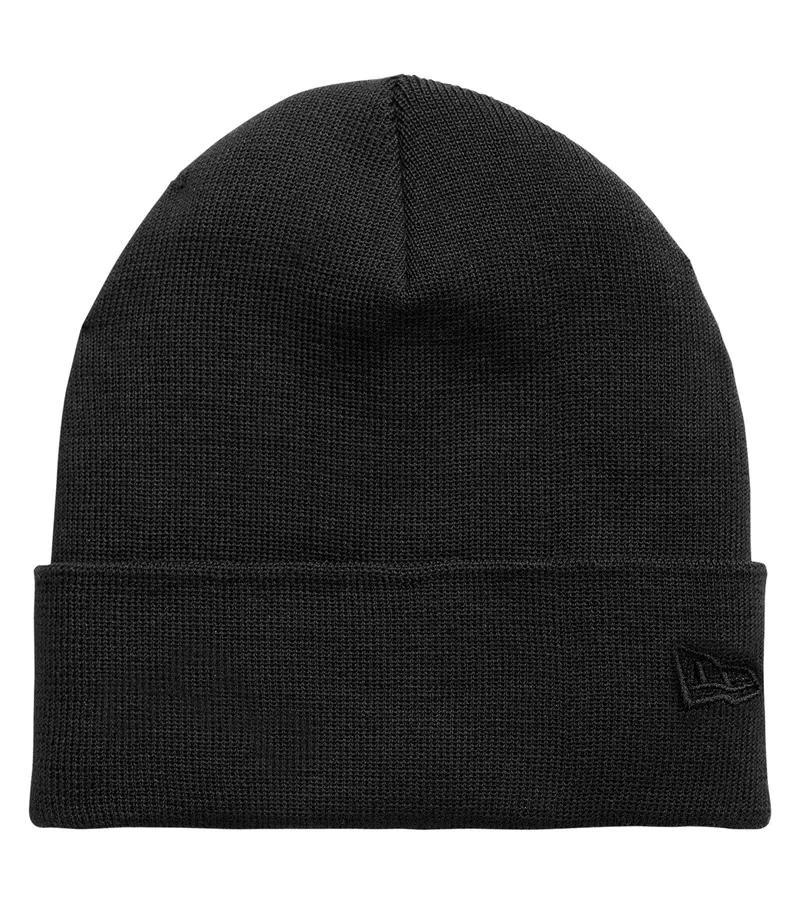 New Era® NEW ERA® RECYCLED CUFF BEANIE — Black