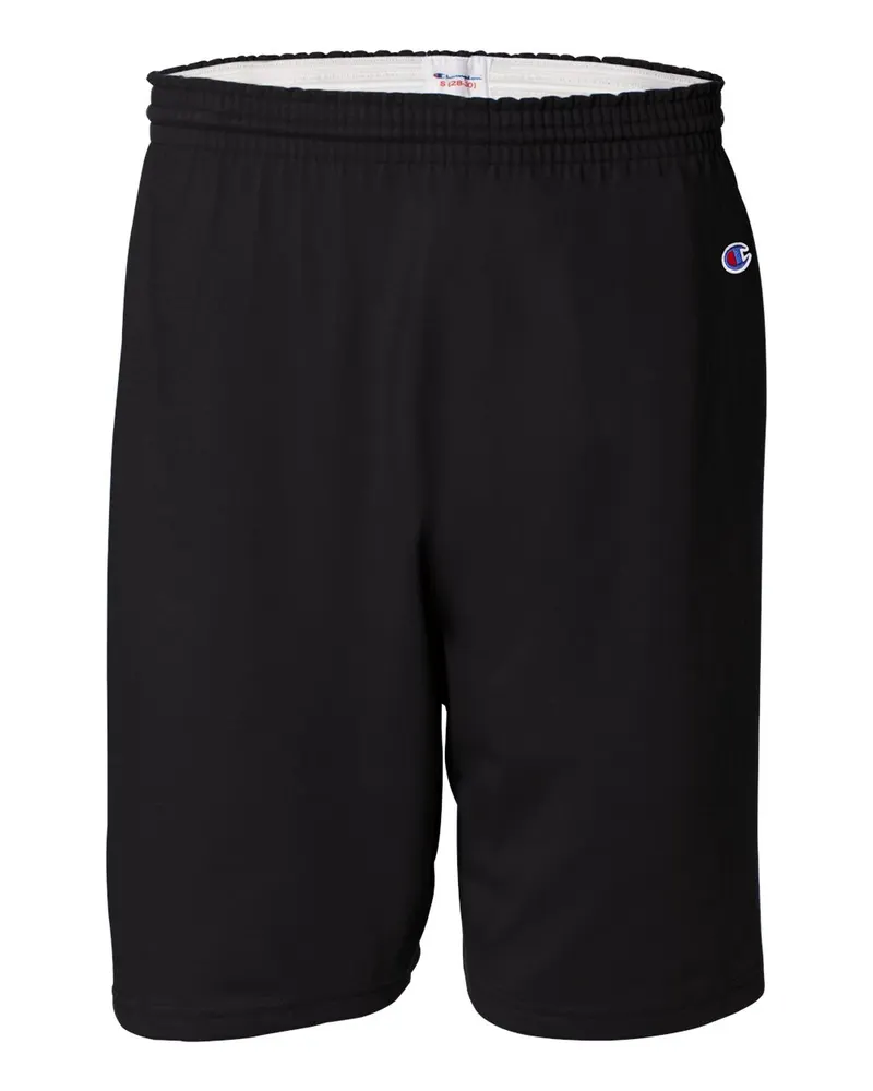 Champion Champion Unisex Cotton Gym Shorts — Black