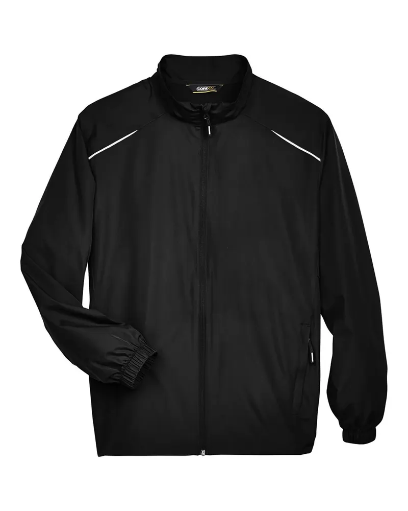 CORE365 CORE365 Men's Techno Lite Motivate Unlined Lightweight Jacket — Black