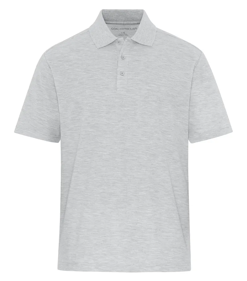 Coal Harbour® COAL HARBOUR® EVERYDAY BLEND POLO — Athletic Grey